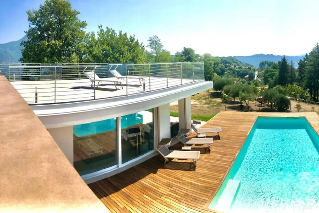 Villa Olympia Pool Sea View Mountains Lake Nature Sleeps 8 Air Conditioning Wi-Fi Corsanico-Bargecchia إيطاليا
